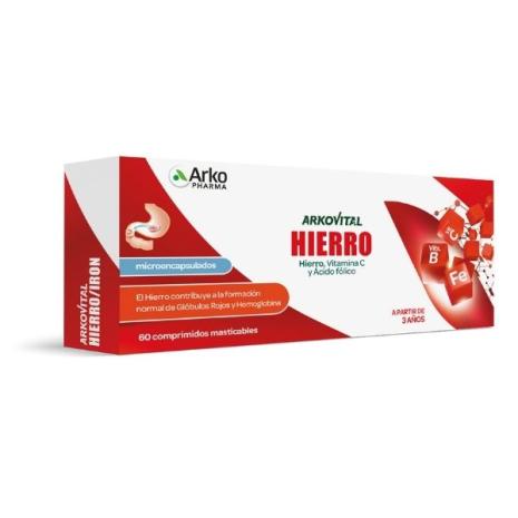 Hierro 60 Comp. Masticables